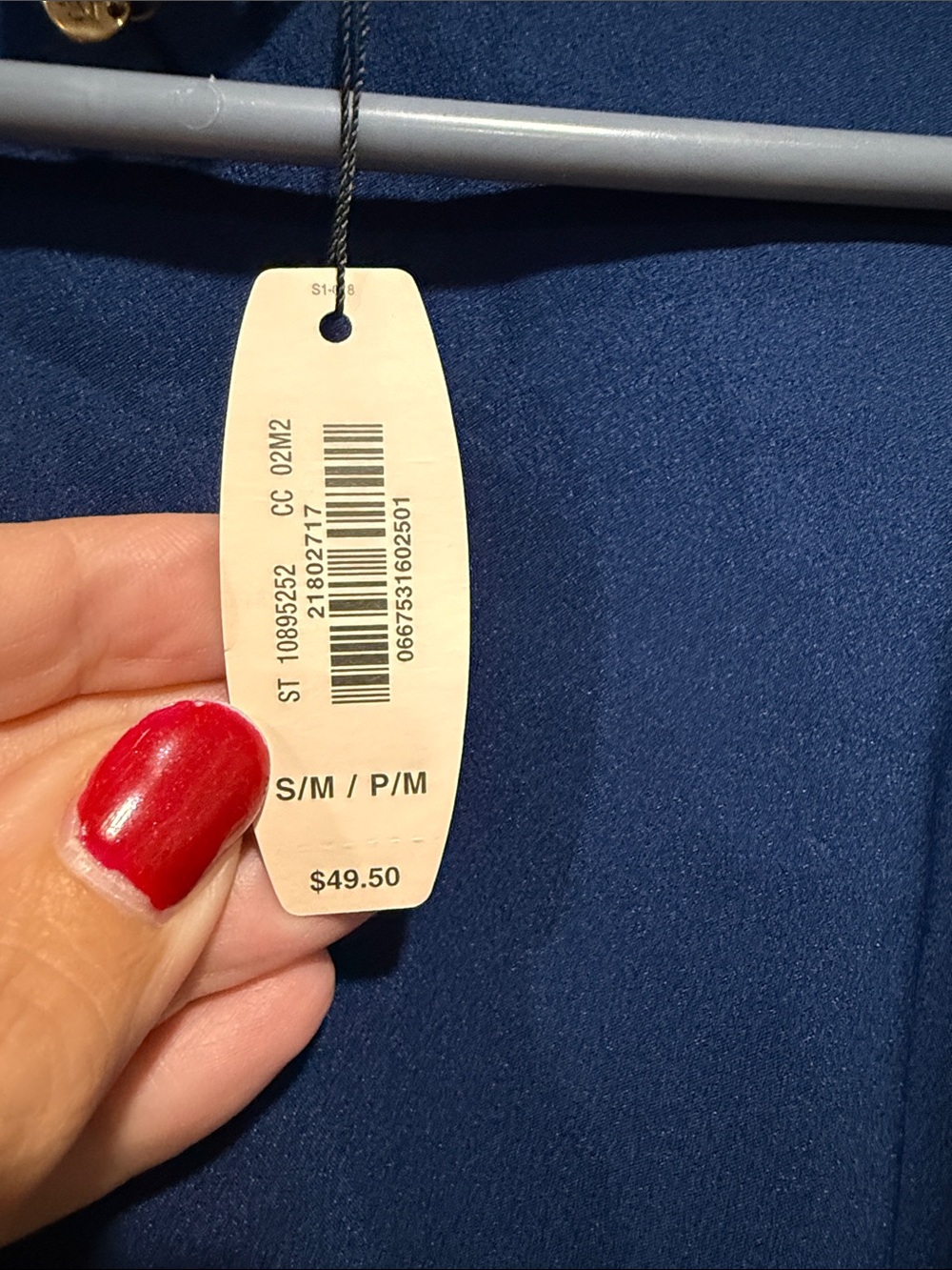 Victoria's Secret Royal Blue Satin Kimono Robe - Picture 8 of 8